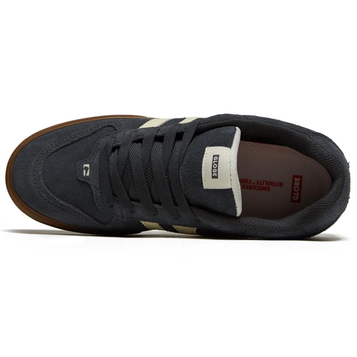 Globe Encore 2 Shoes - Lead/Gum Daily Step Max