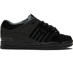 Deep Tread Skater Ready Fit Globe Fusion Shoes - Black/Night