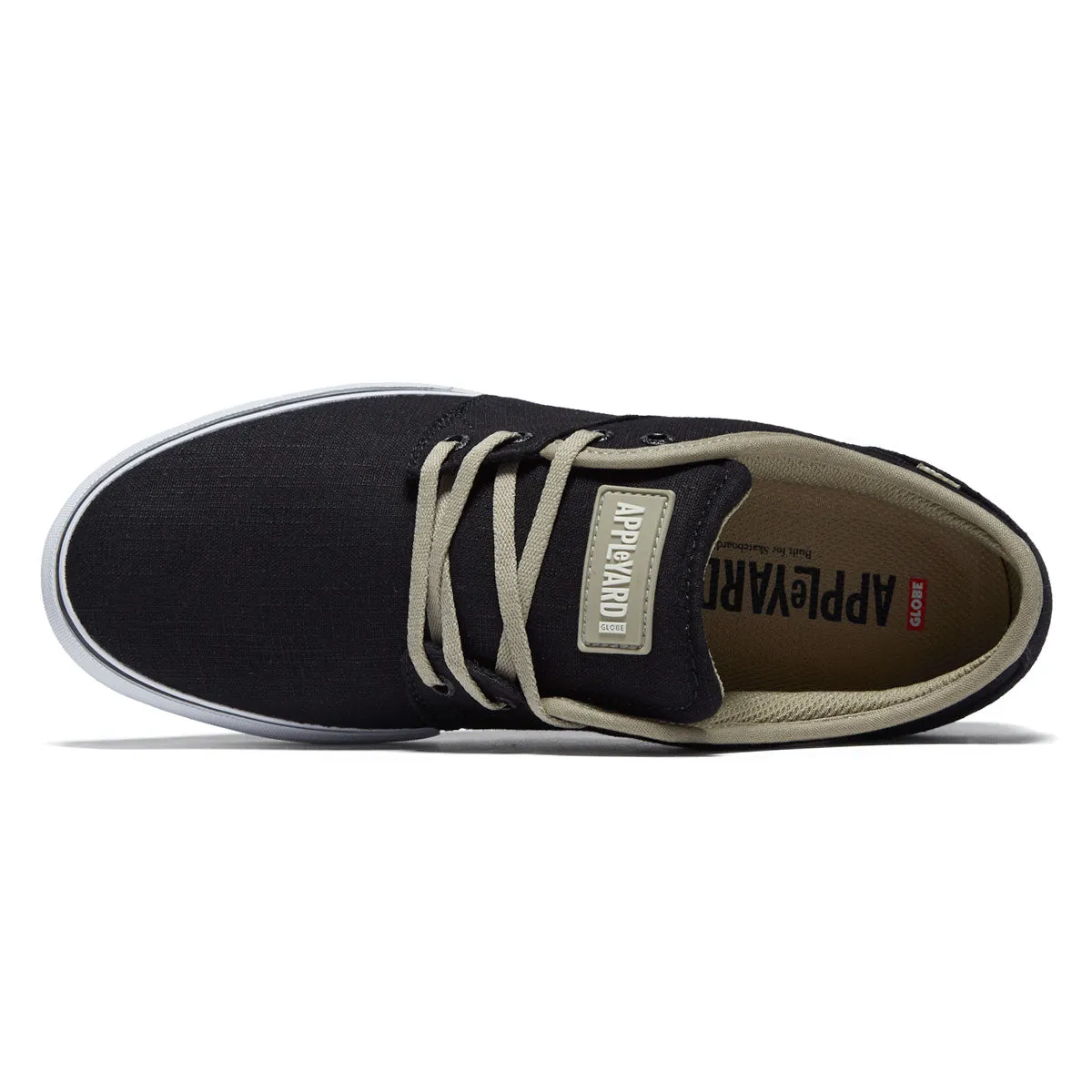 Globe Mahalo Shoes - Black/Stone Rugged Grip