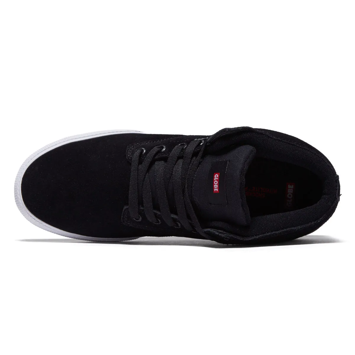 Globe Motley Mid 2.0 Shoes - Black/White Daily Grip Max