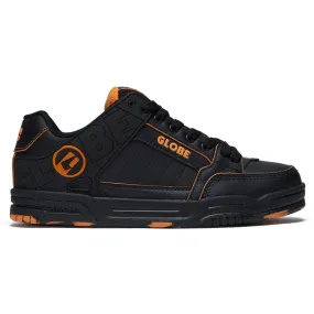 Pro Skate Look All Day Comfort Globe Tilt Shoes - Black/Orange/Mosaic