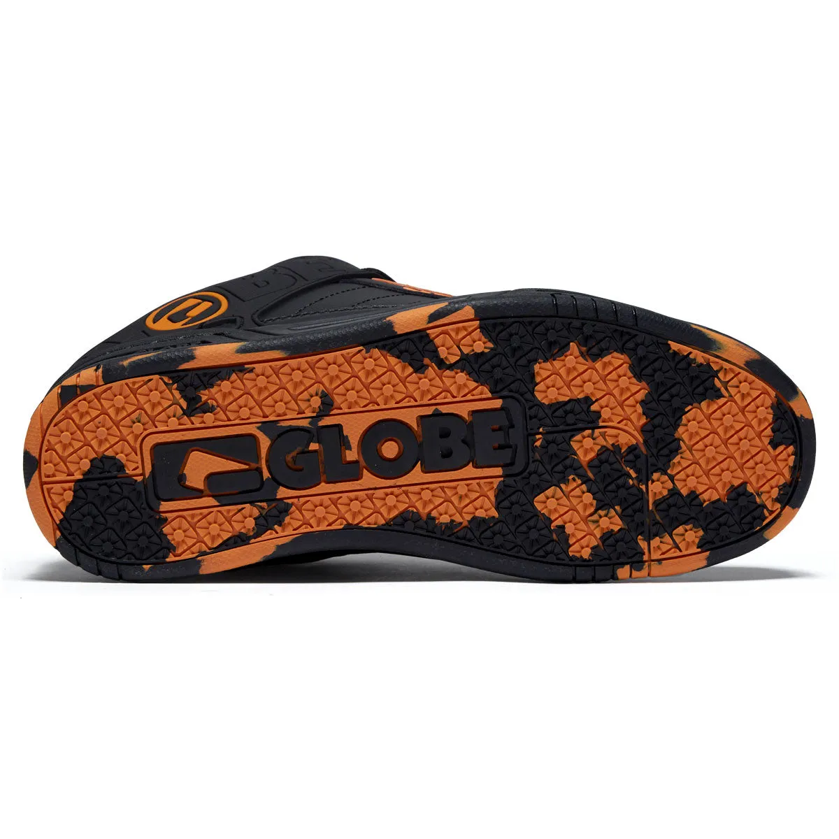 Globe Tilt Shoes - Black/Orange/Mosaic Impact Zone Pro