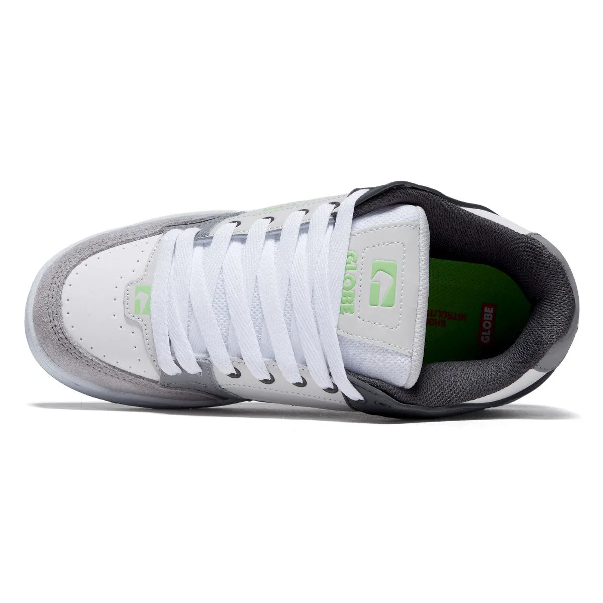 Globe Tilt Shoes - Lunar/Grey/Green Premium Comfort