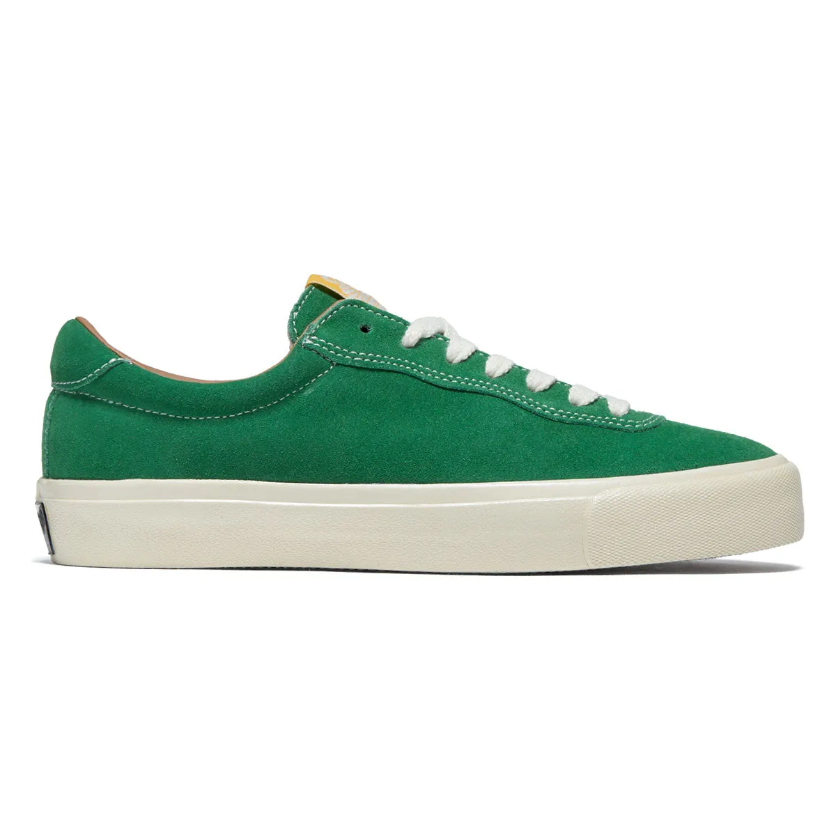Last Resort AB VM001 Suede Lo Shoes - Kelly Green/White Quick Action Ride Responsive sole