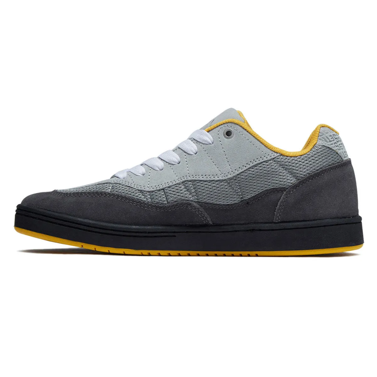 Grip Guard Max Etnies Snake Shoes - Grey/Grey/Yellow