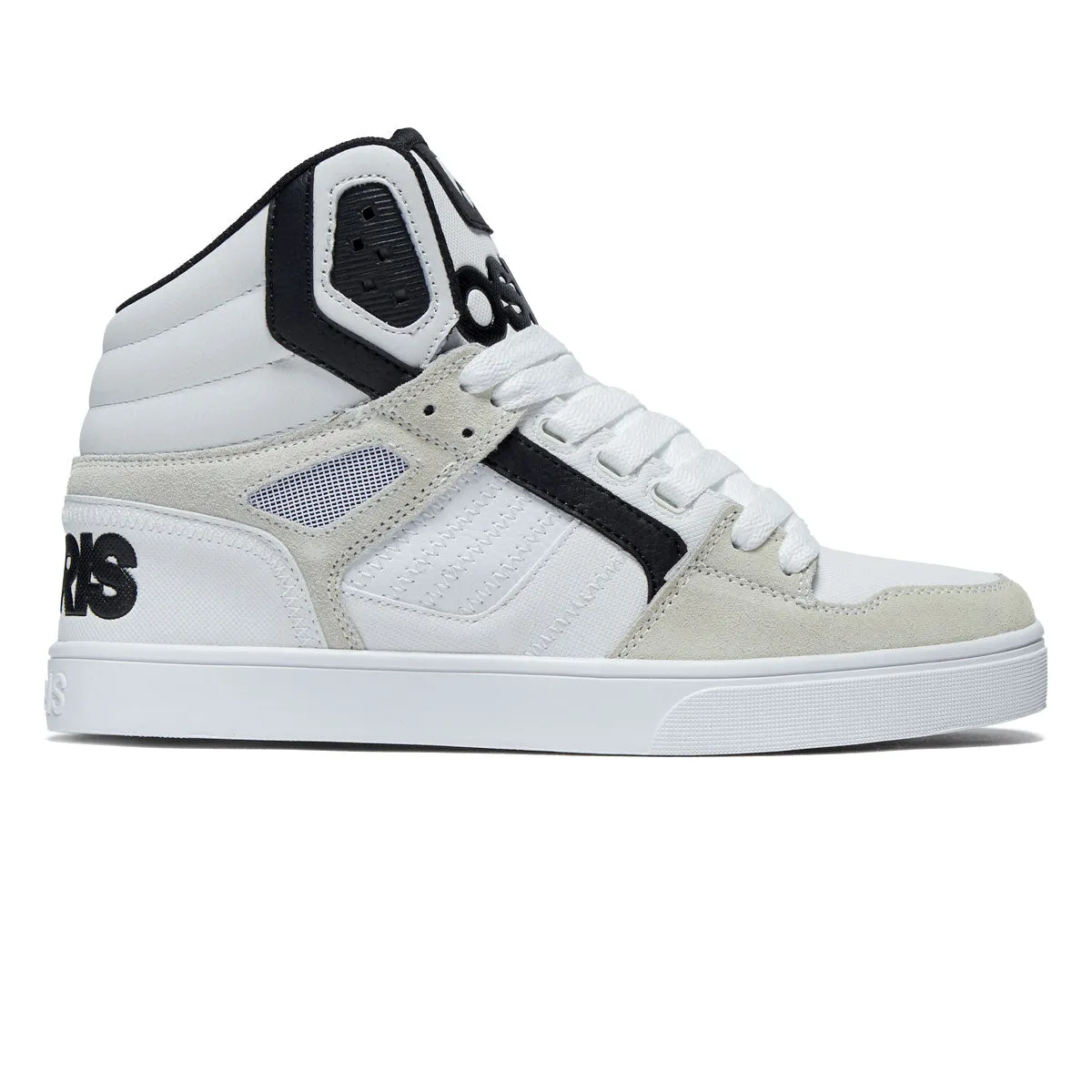 Osiris Clone Shoes - White/Black/White Easy Fit