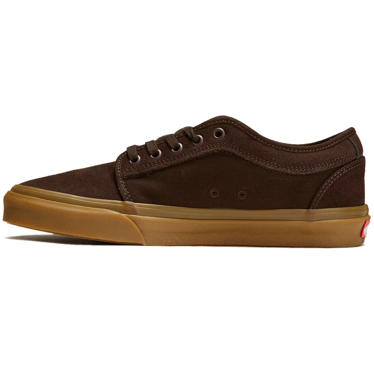 Grip Max Pro Vans Skate Chukka Low Shoes - Dark Brown/Gum
