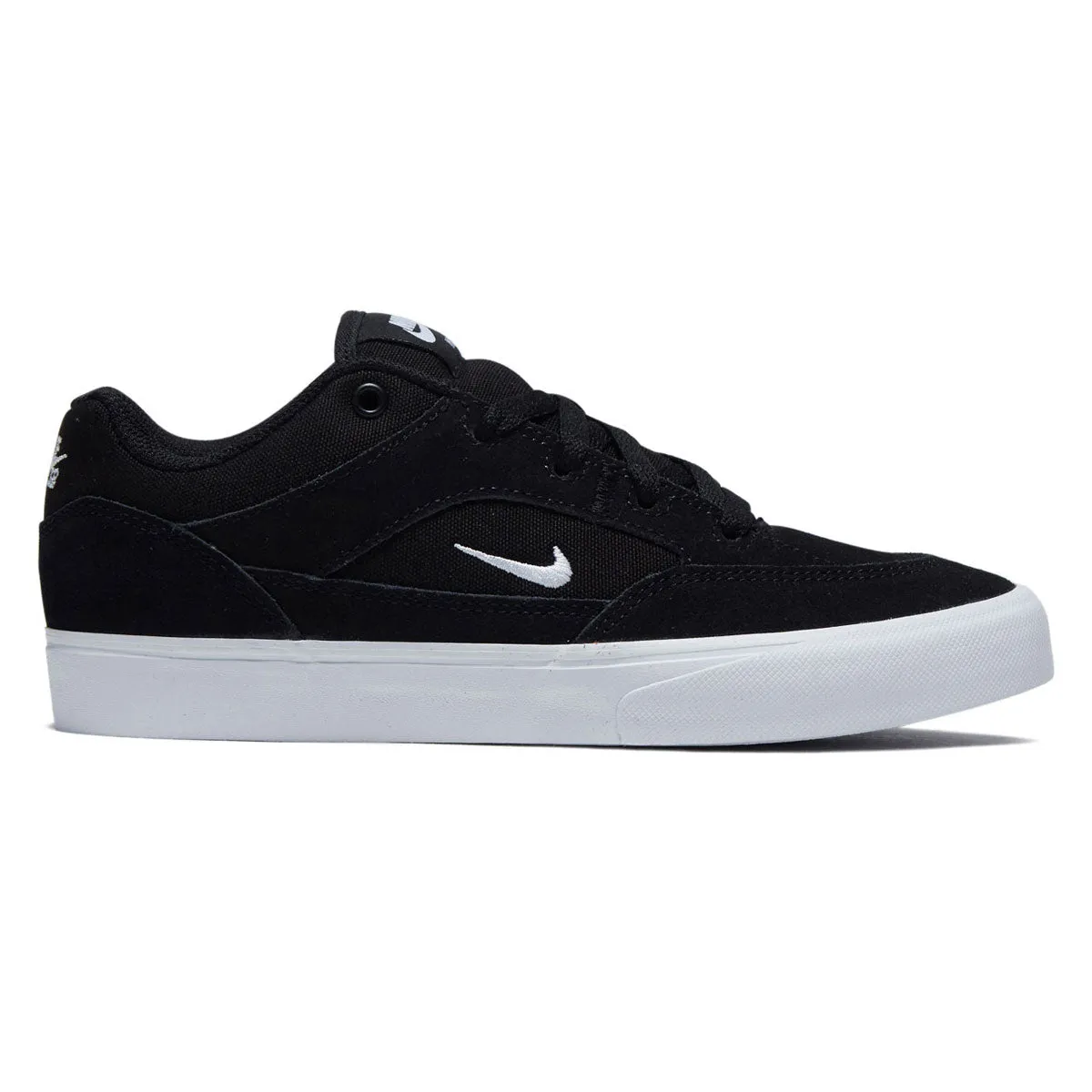 Nike SB Youth Malor Shoes - Black/White/Black/White Classic Fit