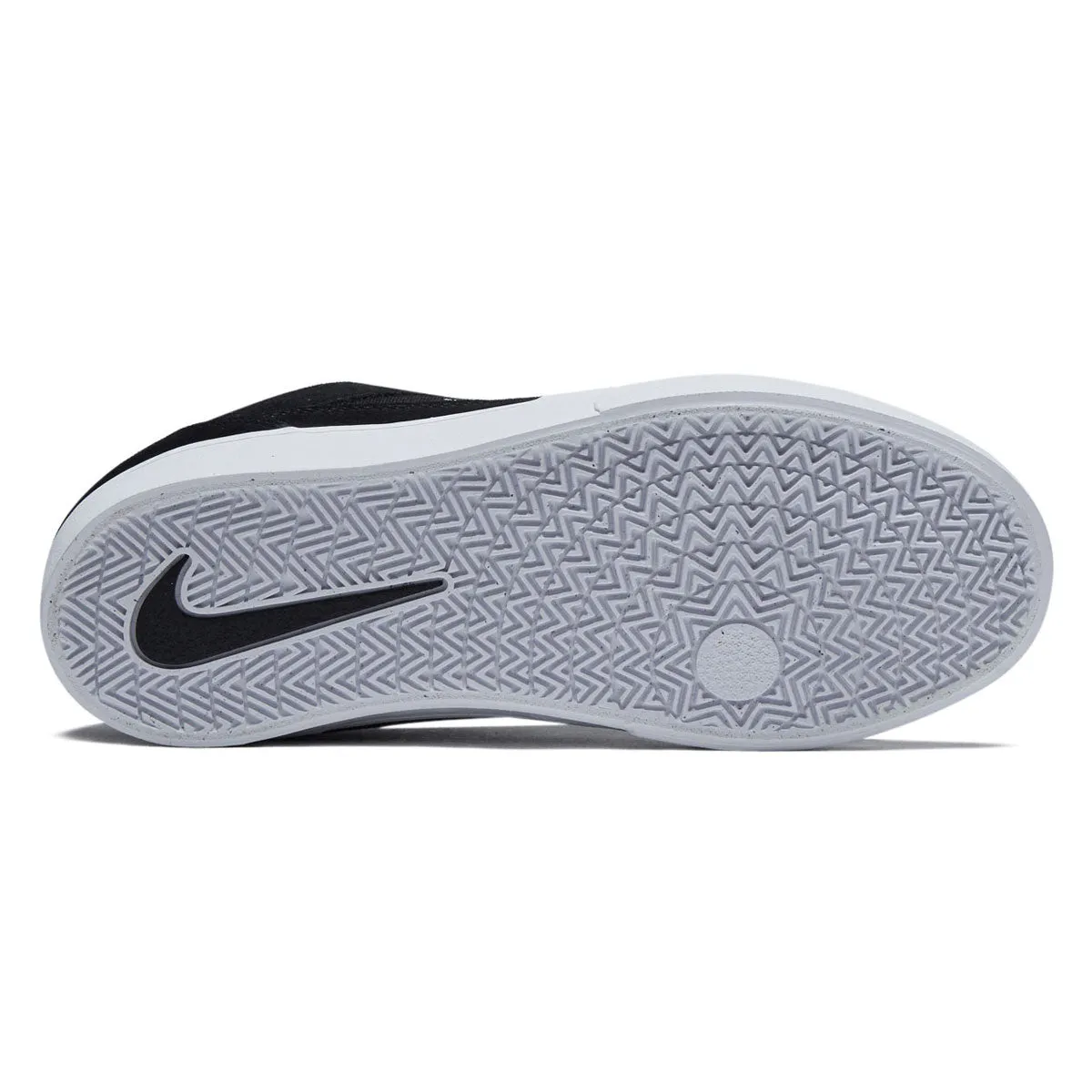 Grip Rush Nike SB Youth Malor Shoes - Black/White/Black/White