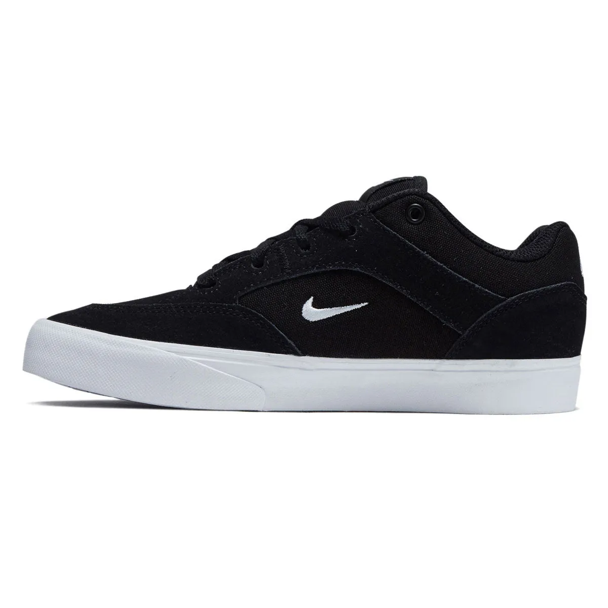 Grip Rush Nike SB Youth Malor Shoes - Black/White/Black/White