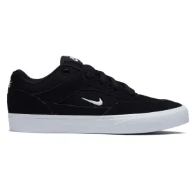 Nike SB Youth Malor Shoes - Black/White/Black/White Classic Fit