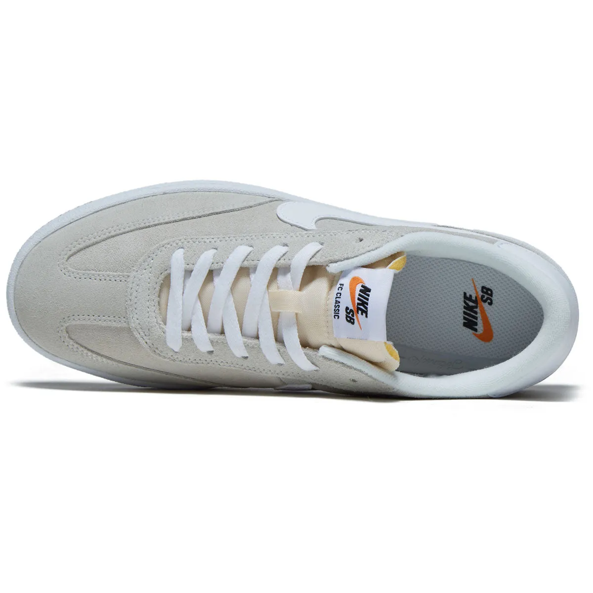 Grip Walk Nike SB FC Classic Shoes - Summit White/Summit White/White