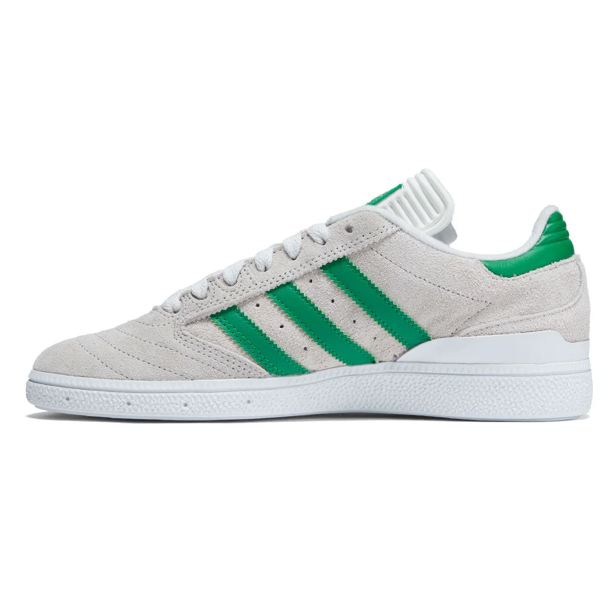 High Cut Adidas Busenitz Shoes - Crystal White/Crystal White/Gold Metallic