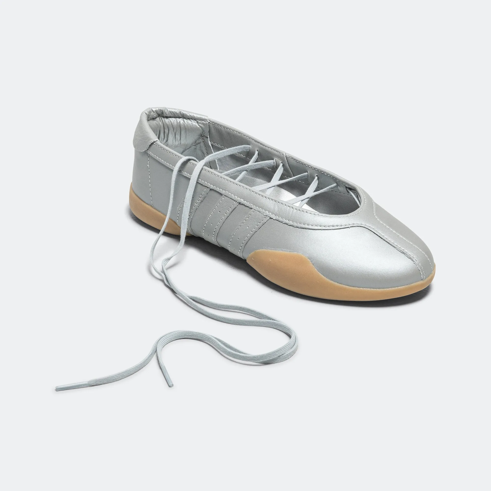 high-end Womens Taekwondo Mei Ballet - Silver Metallic/Gum