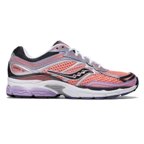 Cushioned Upper Fit Ready Saucony Progrid Omni 9 Shoes - Pink/Purple