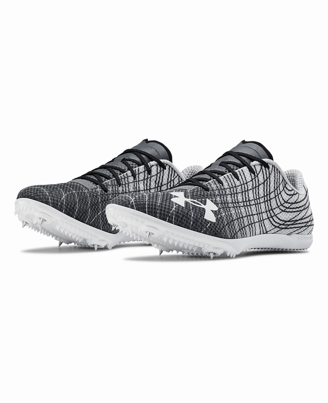 High Grip System UA Kick Distance 3 Unisex Track Spikes