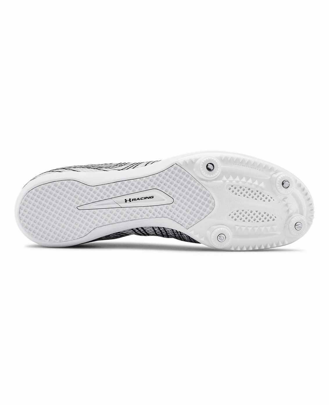 High Grip System UA Kick Distance 3 Unisex Track Spikes