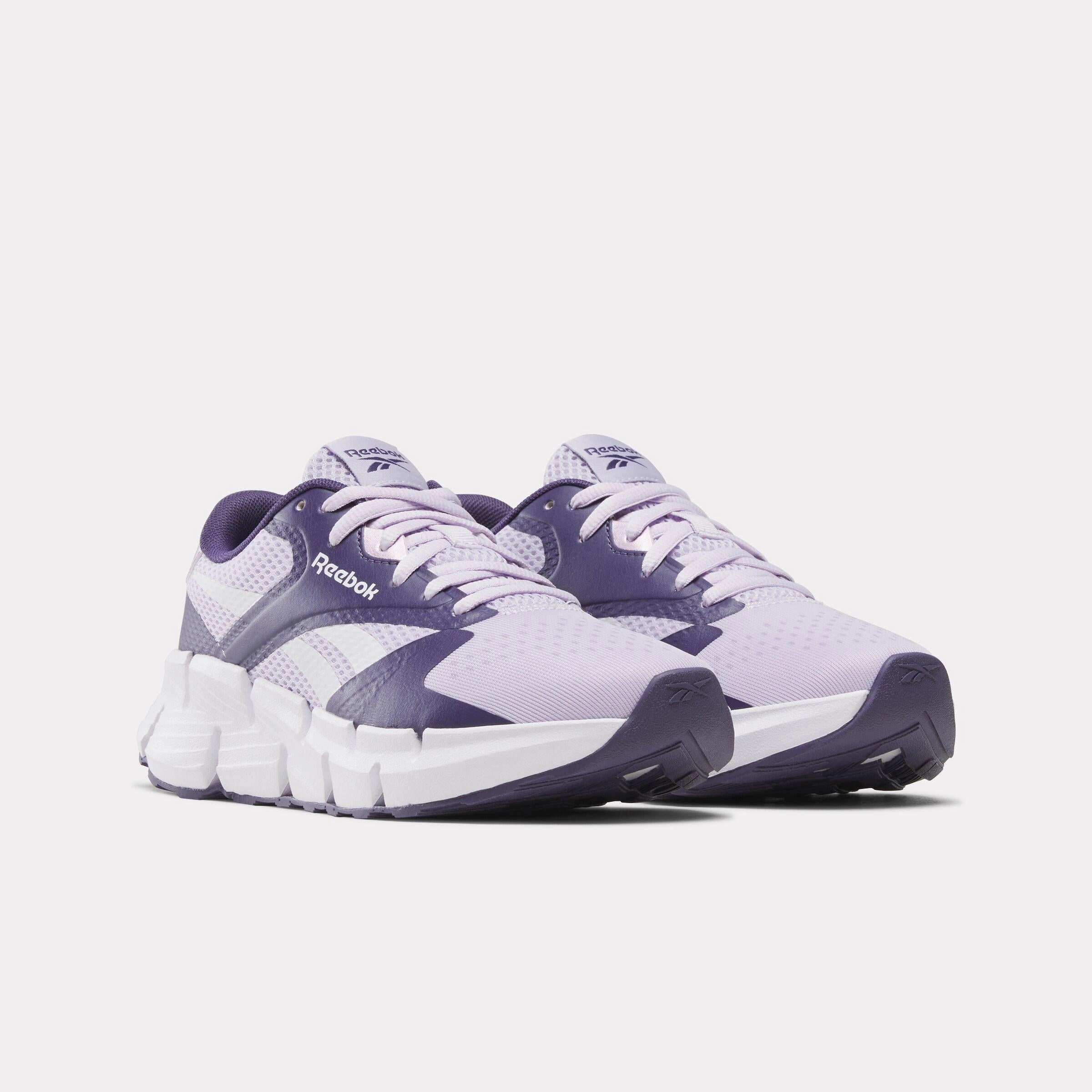 High Resilient Material Reebok Footwear Kids Zig Dynamica 5 Shoes - Grade School DIGITALGLEAM/MOVEMENTPURPLE/PU