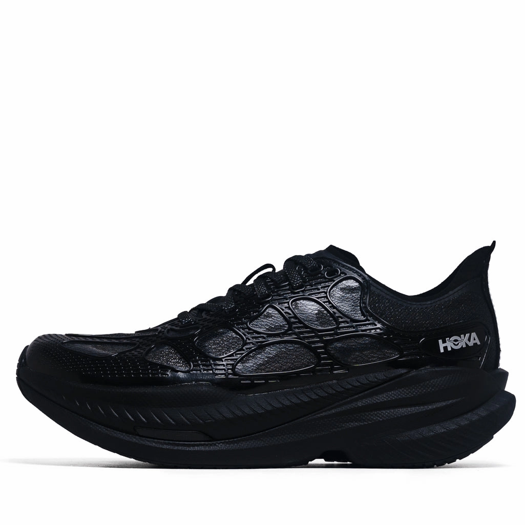 Hoka Mach X Caged - Black/Midnight Blue
