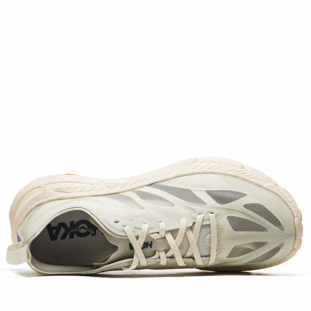 Hoka Mafate Speed 4 Lite - Truffle Salt/Vintage Yellow