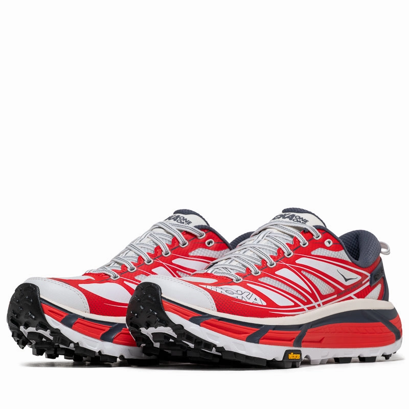 Hoka U Mafate Speed 2 - Cerise/White