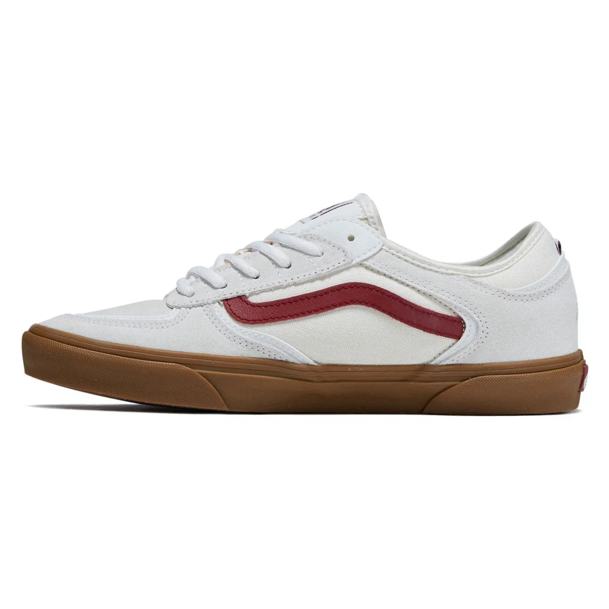 Impact Force Vans Skate Rowley Shoes - Red/White/Gum