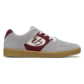 eS Accel Slim Shoes - Grey/Burgundy Dynamic Speed
