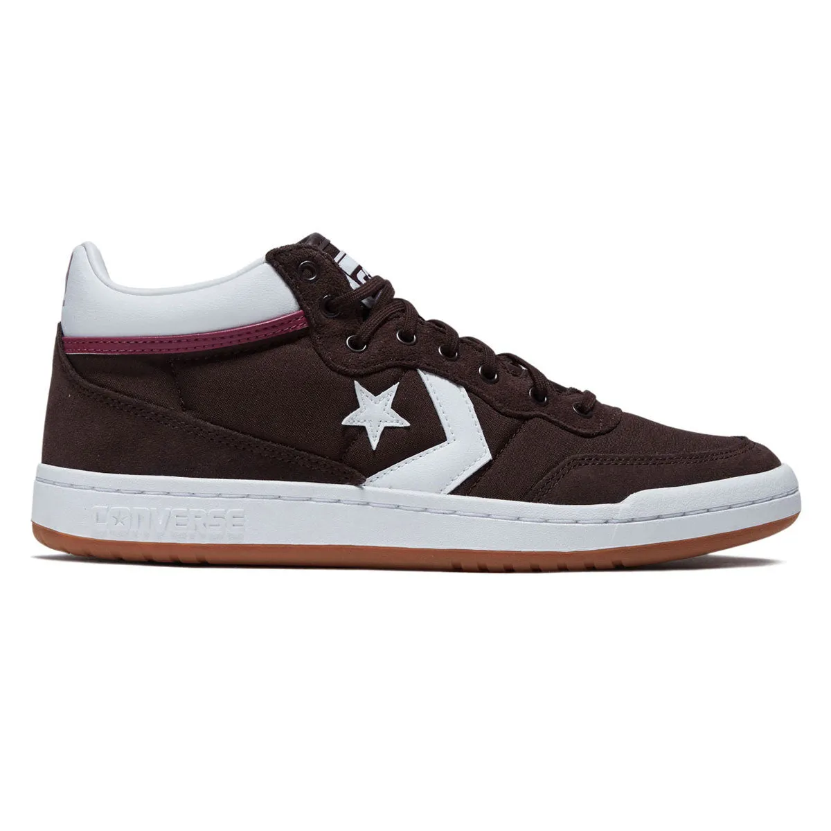 Impact Guard Pro Converse Fastbreak Pro Mid Shoes - Rugged Brown/White/Mesa Rose