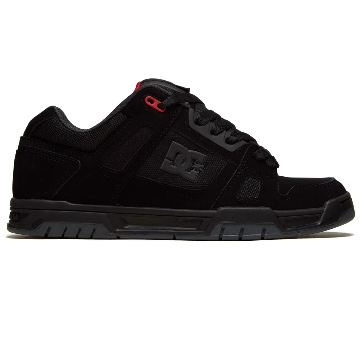 Impact Step DC Stag Shoes - Black/Grey/Red