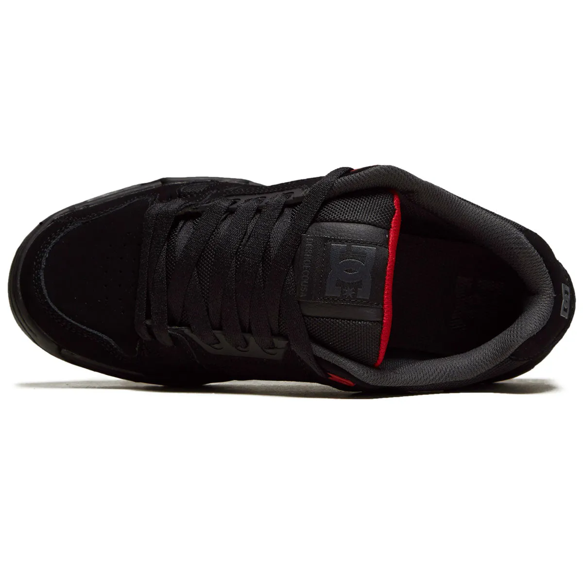 Impact Step DC Stag Shoes - Black/Grey/Red