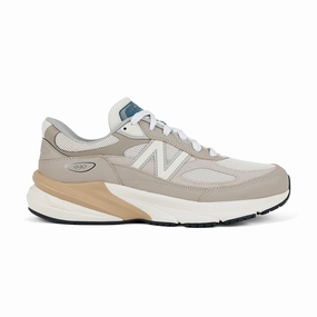 Soft Construction On-The-Go Footwear in USA 990V6 'Light Mushroom'