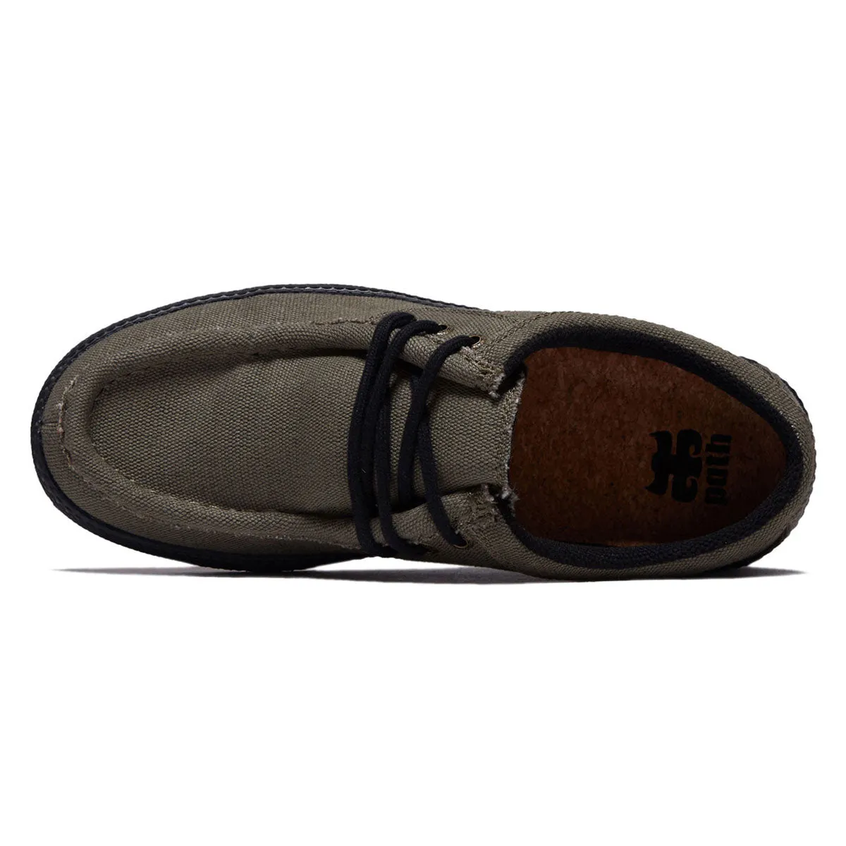 IPath Cats Low Shoes - Olive Hemp Shock Lite