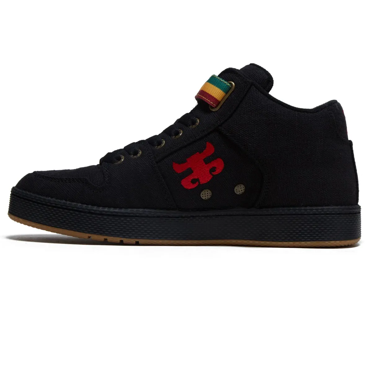 IPath Grasshopper Shoes - Black Rasta Street Flow