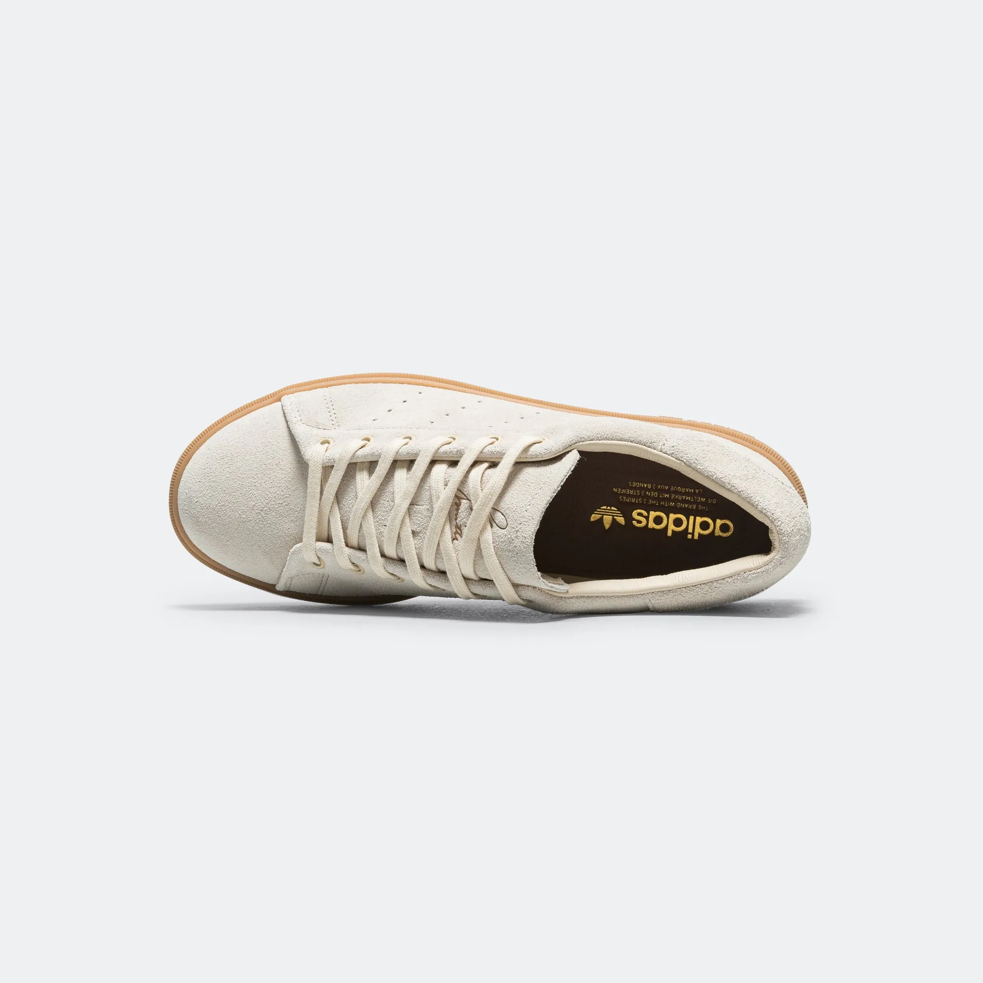 Jet Black Stan Smith Freizeit - Wonder White/Gum 5