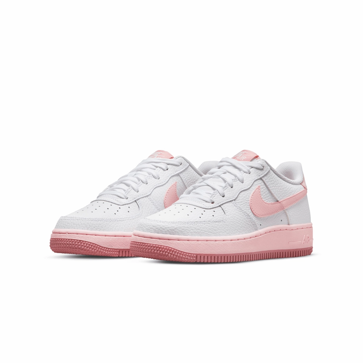 Kid's Air Force 1 'Pink Foam' Fitted Design