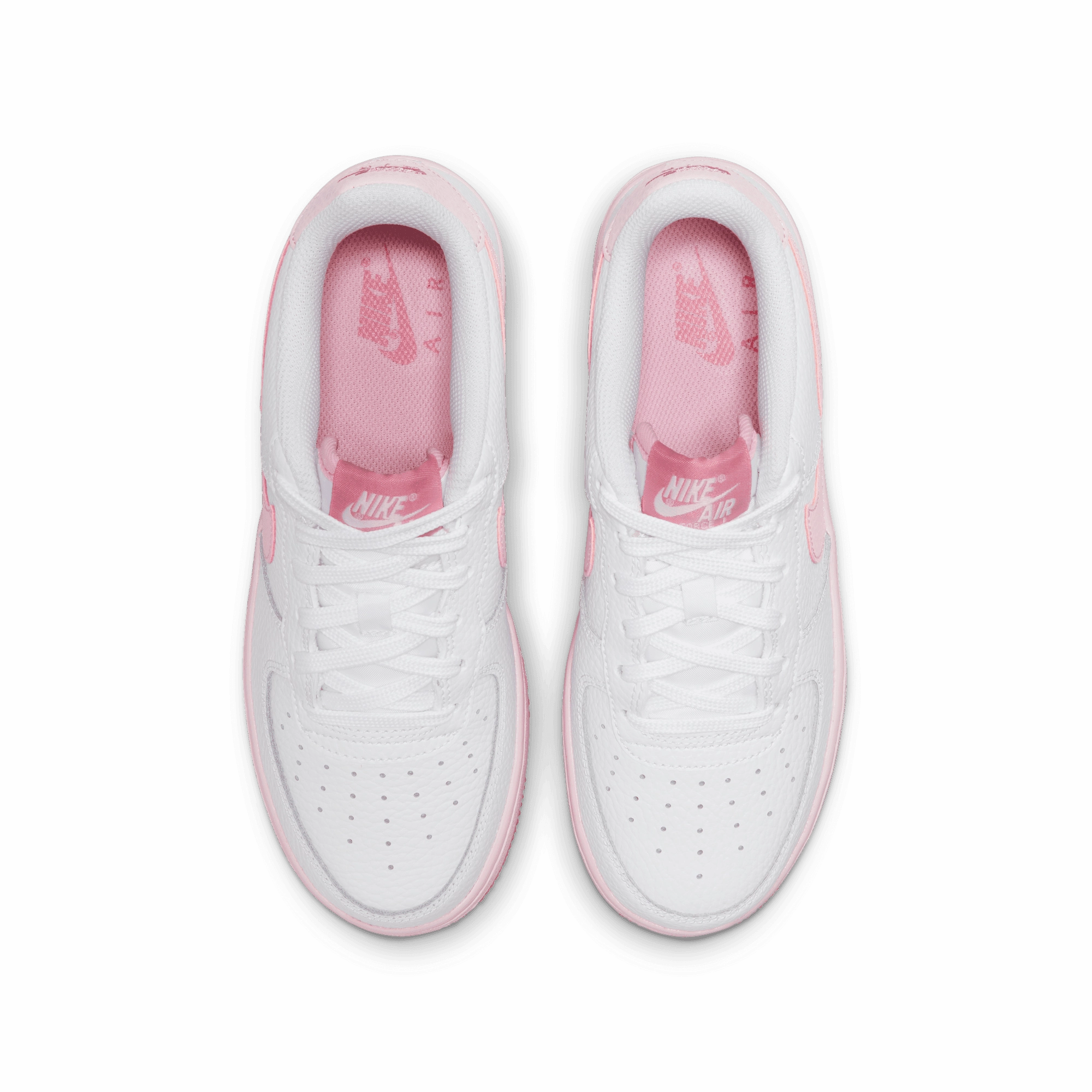 Kid's Air Force 1 'Pink Foam' Fitted Design