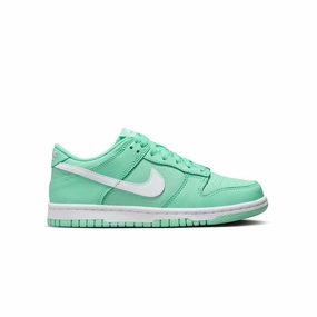 Kid's Dunk Low 'Emerald Rise' Adjustable Design