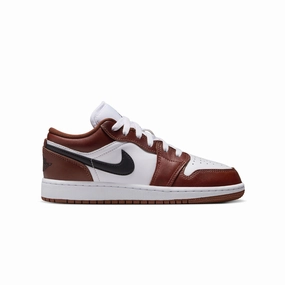 Kids Air Jordan 1 Low SE 'Dark Pony' Forest Step