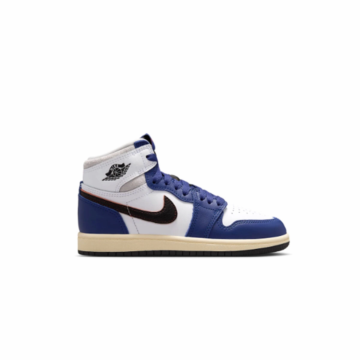 Kids Air Jordan 1 Retro High OG 'Rare Air Deep Royal Blue' Rest Walk