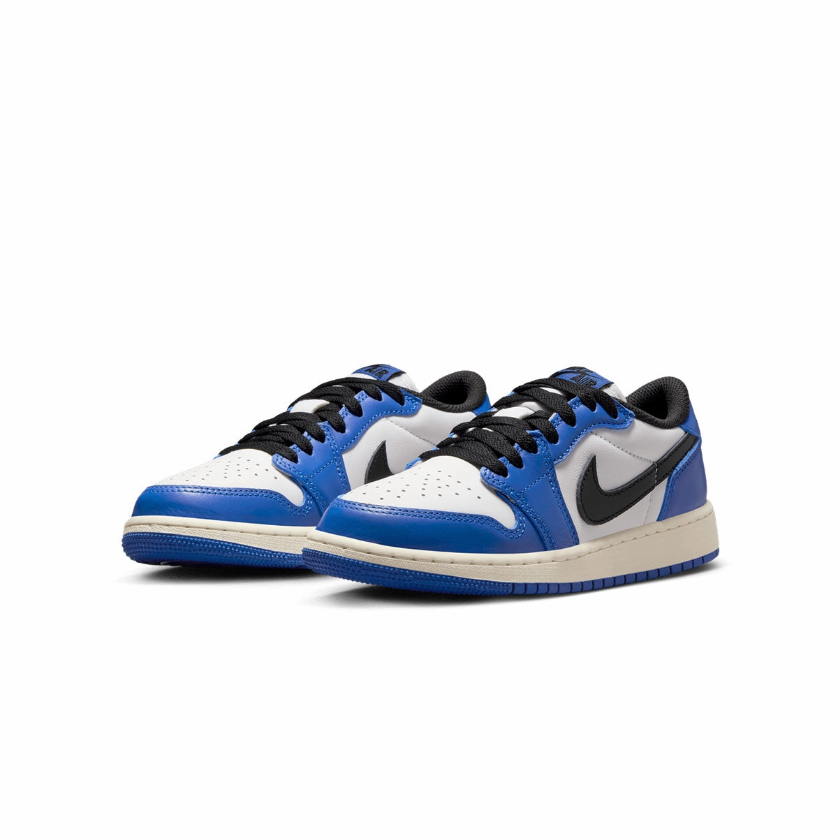 Kids Air Jordan 1 Retro Low OG 'Game Royal' Quick Move