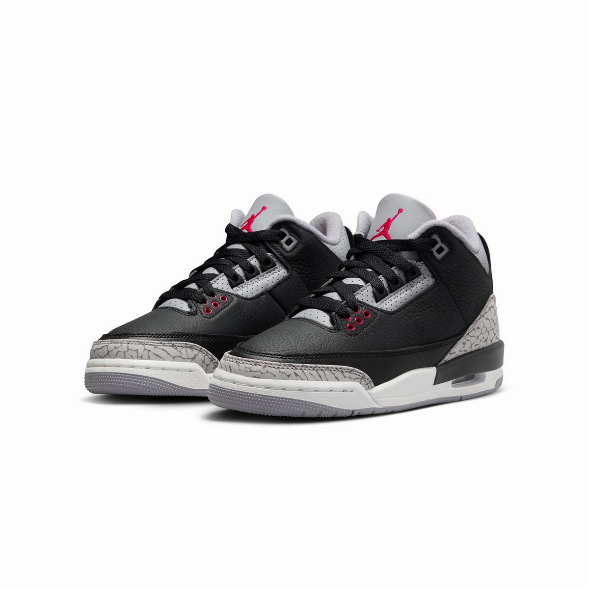 Kids Air Jordan 3 Retro 'Black Cement' Comfortable Upper
