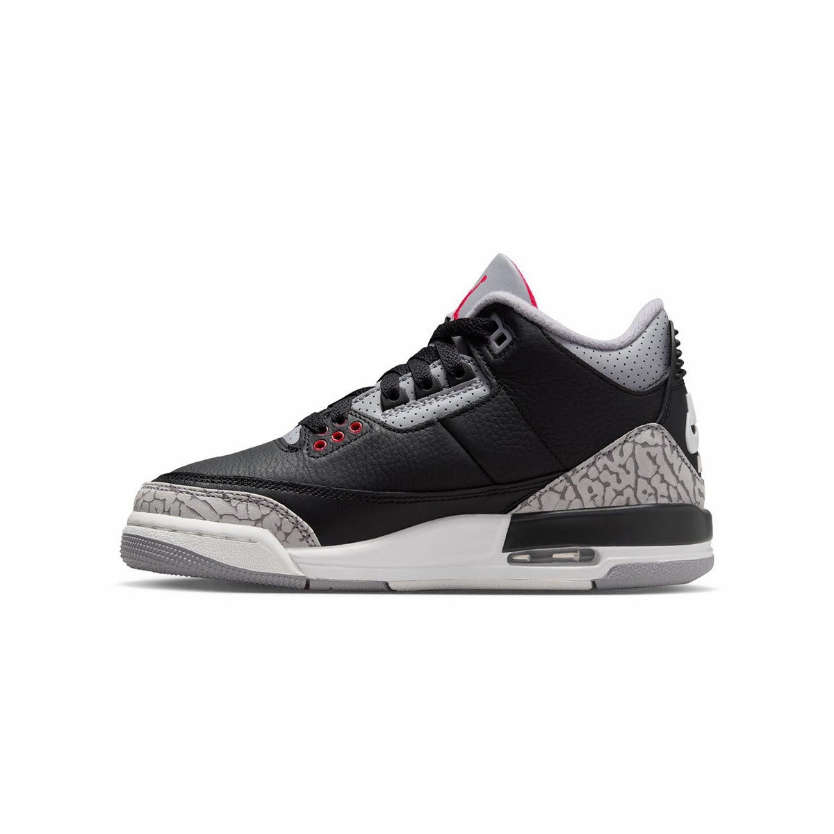 Kids Air Jordan 3 Retro 'Black Cement' Comfortable Upper