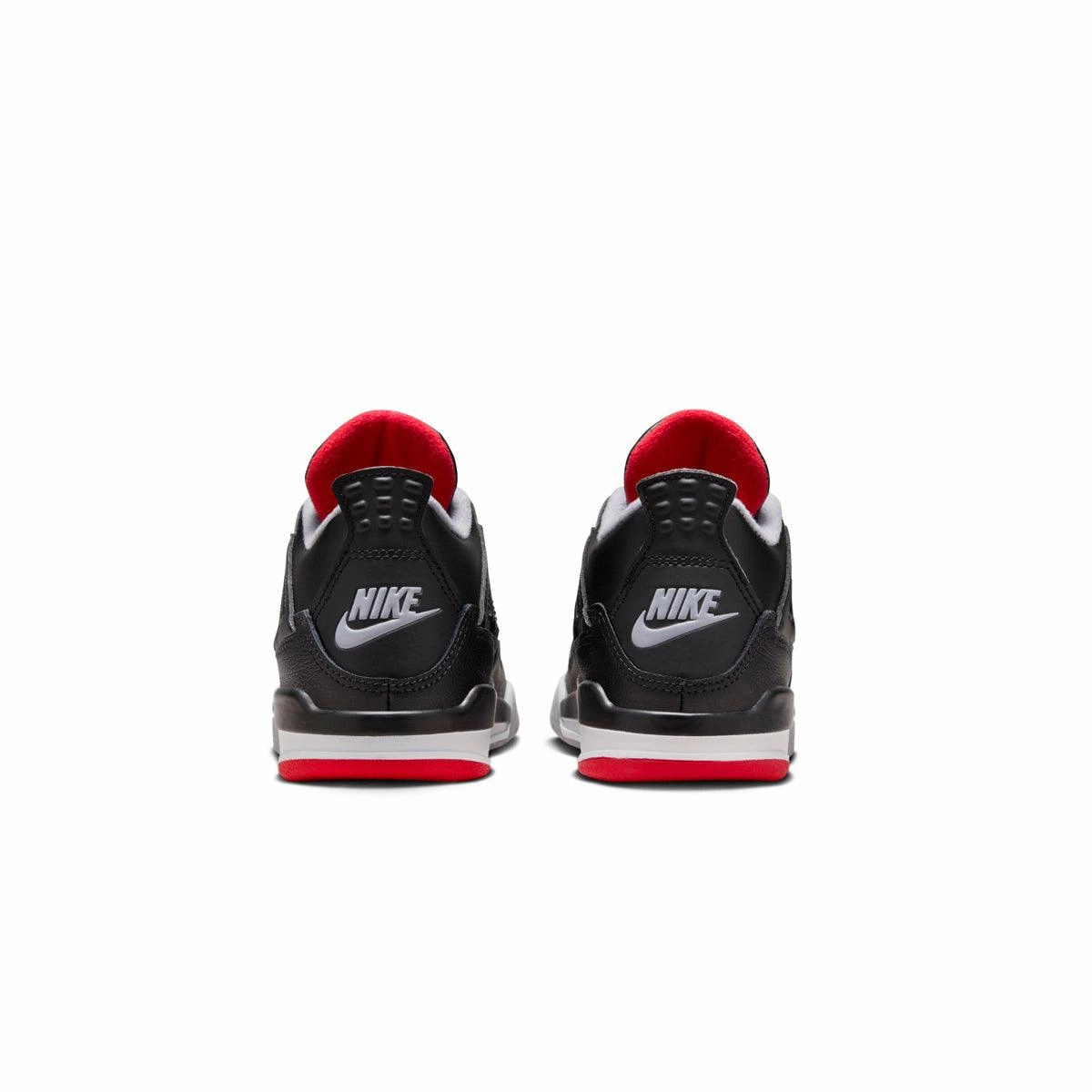Kids Air Jordan 4 Retro 'Bred Reimagined' Casual chic