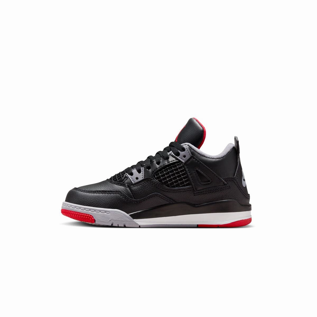 Kids Air Jordan 4 Retro 'Bred Reimagined' Casual chic