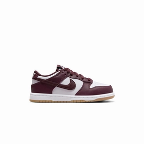 Kids Dunk Low 'Burgundy Crush' Wind Path Trend Move