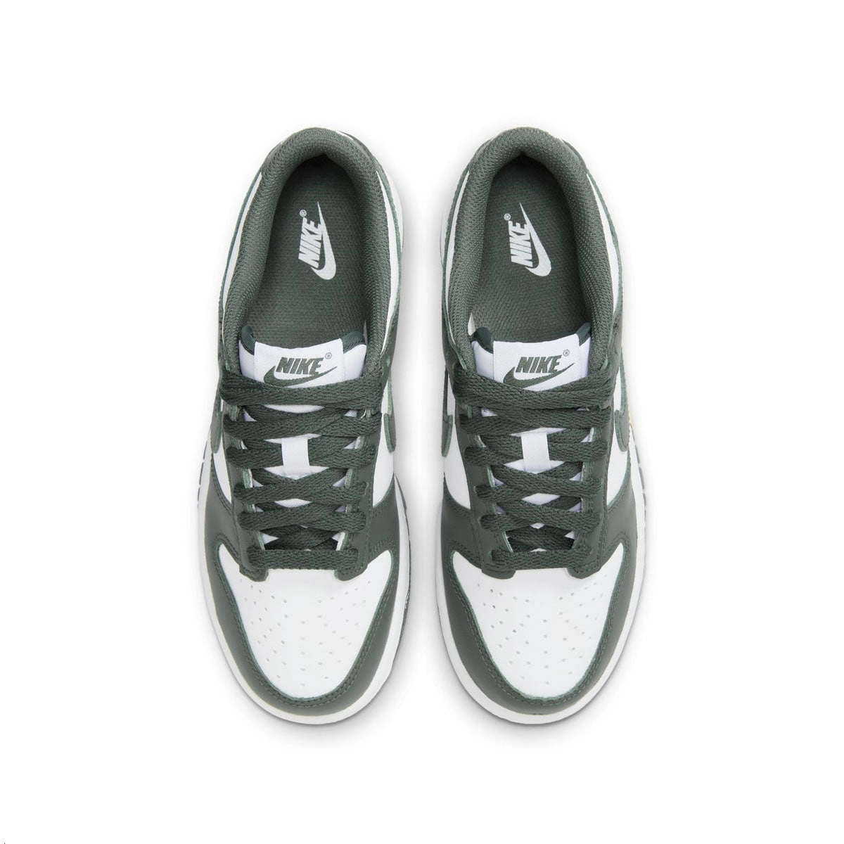Kids Dunk Low 'White Vintage Green' Street Edge