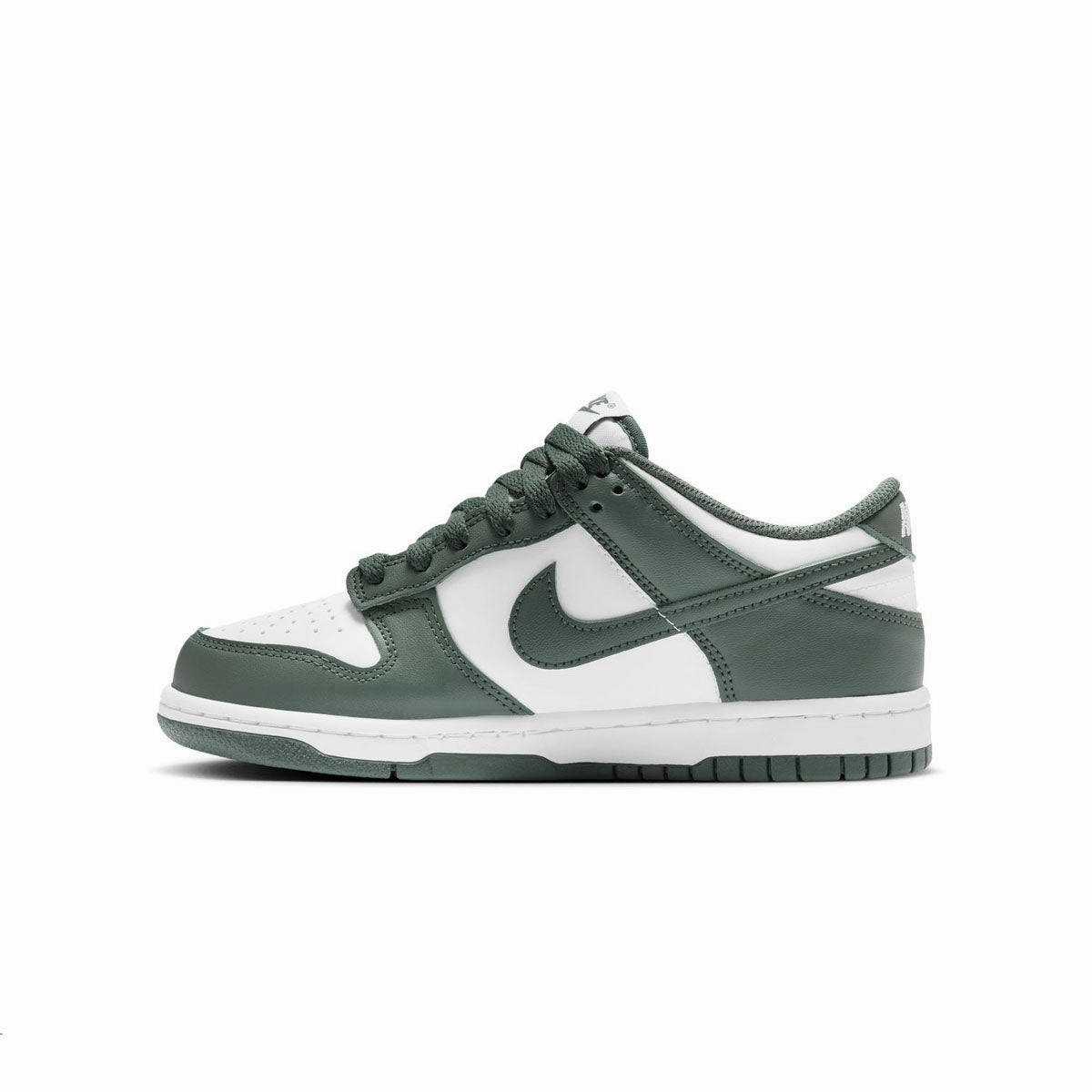Kids Dunk Low 'White Vintage Green' Street Edge
