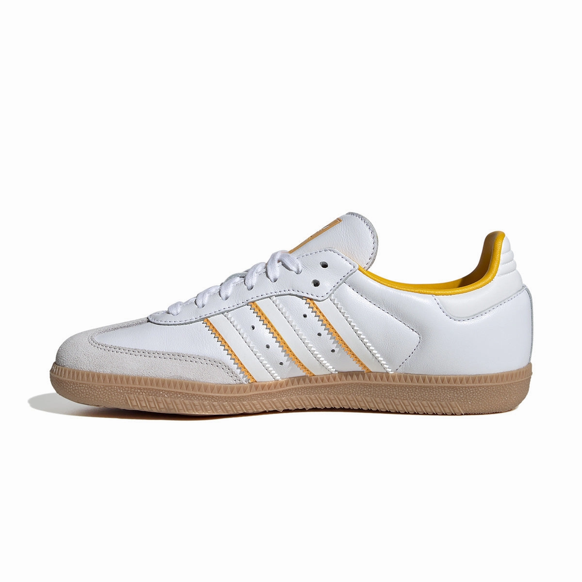 Kids Samba OG 'Crystal White Crew Yellow' Daily Step Move Glide