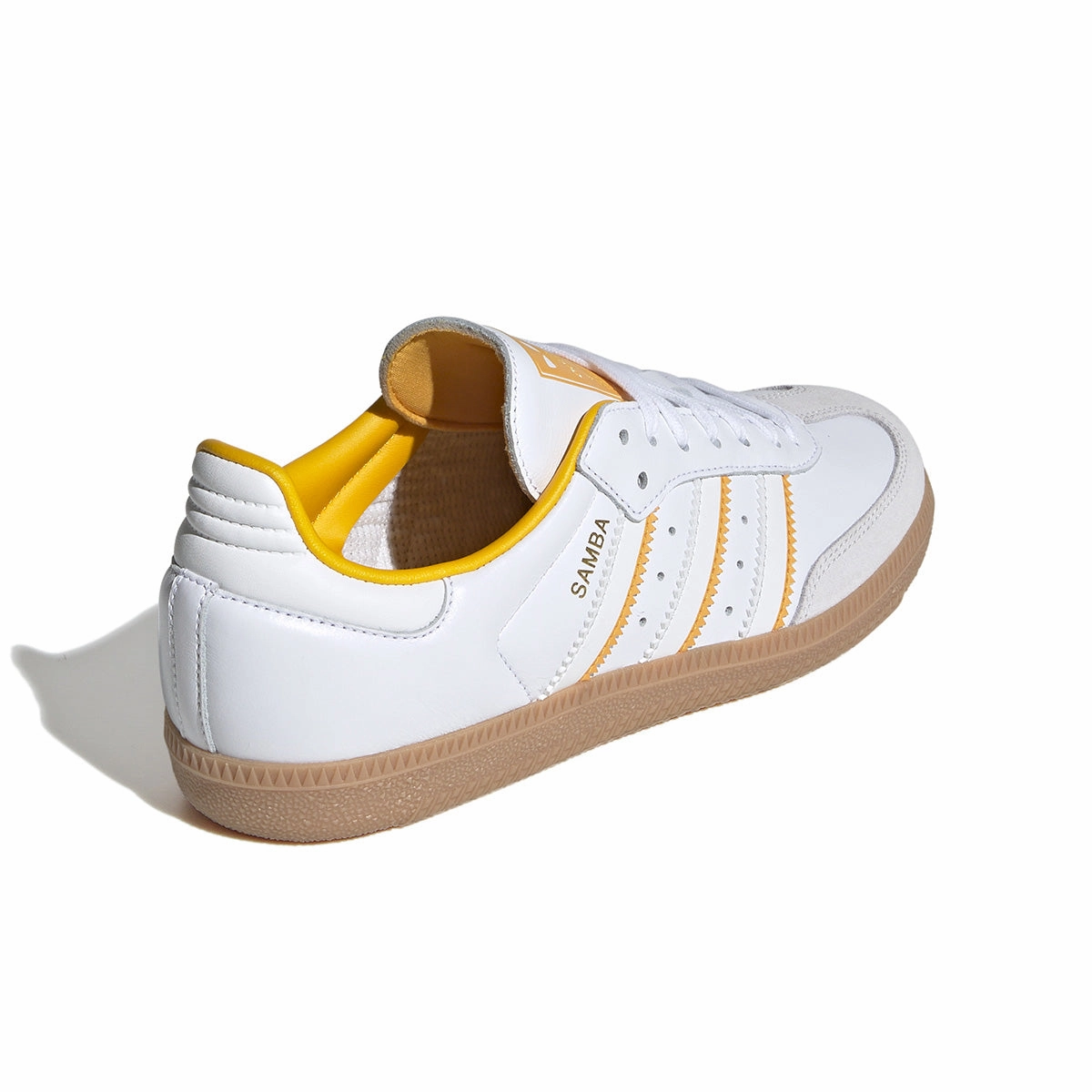 Kids Samba OG 'Crystal White Crew Yellow' Daily Step Move Glide