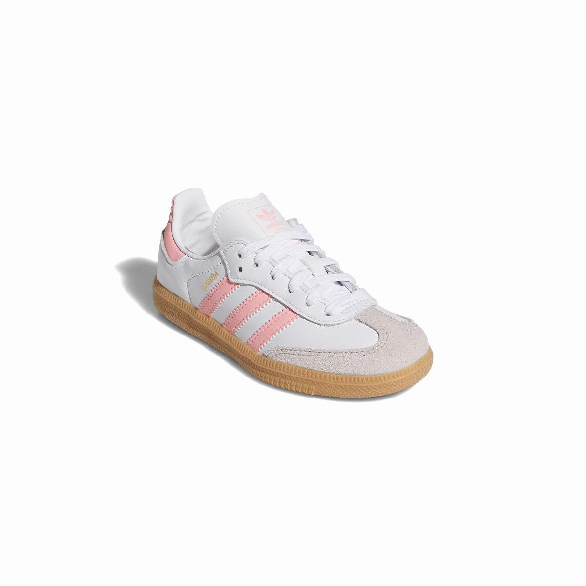 Kids Samba OG 'White Semi Pink Spark' Cushioned Sole